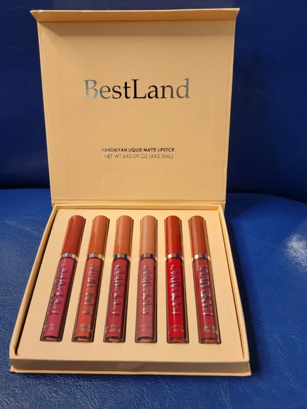BestLand Matte liquid Long-Lasting Non-Stick Matte Liquid Lipstick Makeup Set